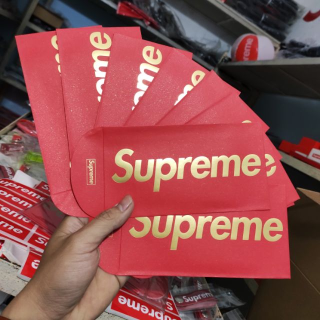 Combo 10 chiếc phong bao lì xì Supreme