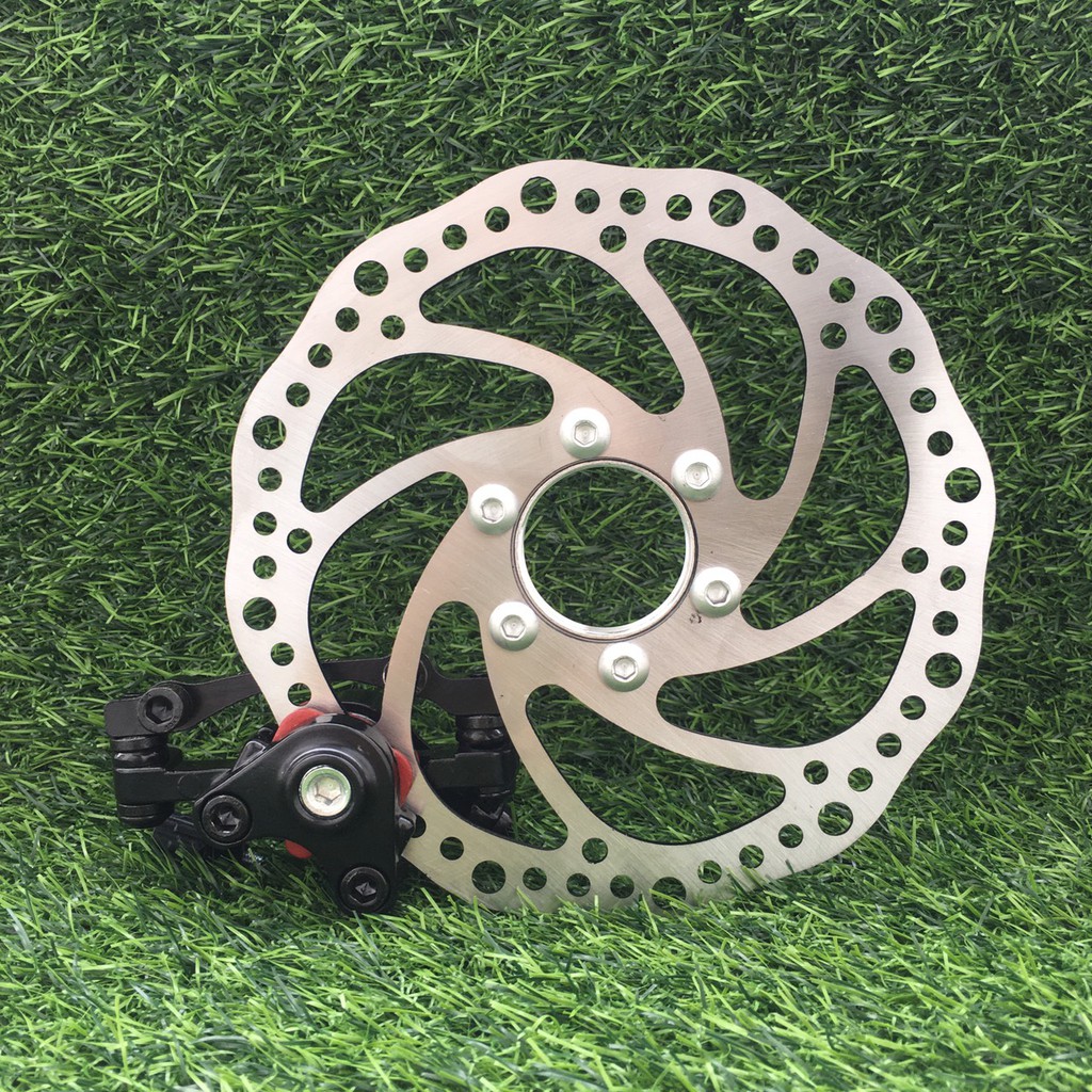 Bộ đĩa phanh trước sau cho xe đạp thể thao bb5 bb7 hs1 160mm