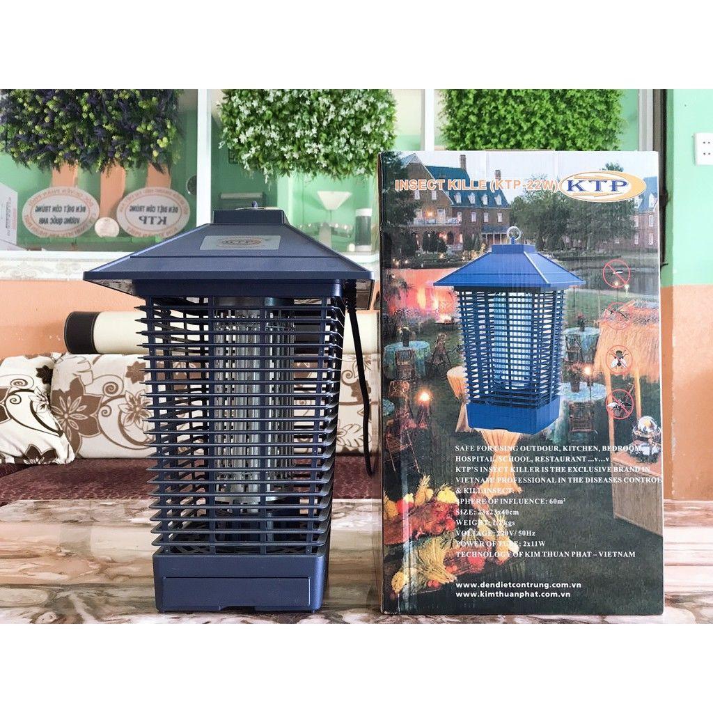 Đèn diệt côn trùng ( Đèn bắt muỗi ) hiệu quả, thân thiện với môi trường kim thuận phát KTP-22W - Bảo hành 12 tháng - Hàng chính hãng
