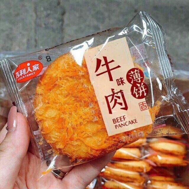 Bánh Pancake Ruốc Bò Tròn Đặc Biệt - Bestore Foody