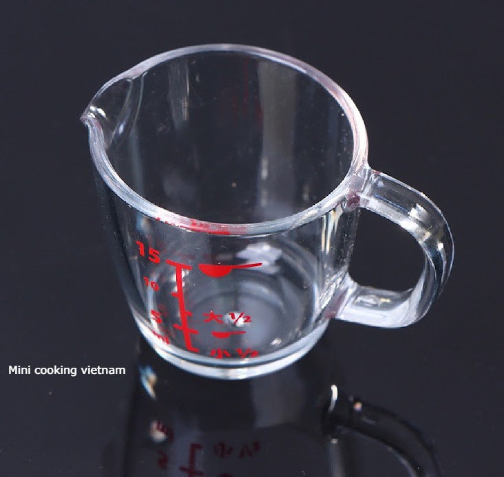 Cốc Đong Nhựa Trong Mini / Mini cooking vietnam