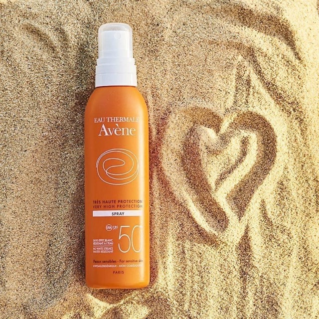 Xịt chống nắng body avene 200ml