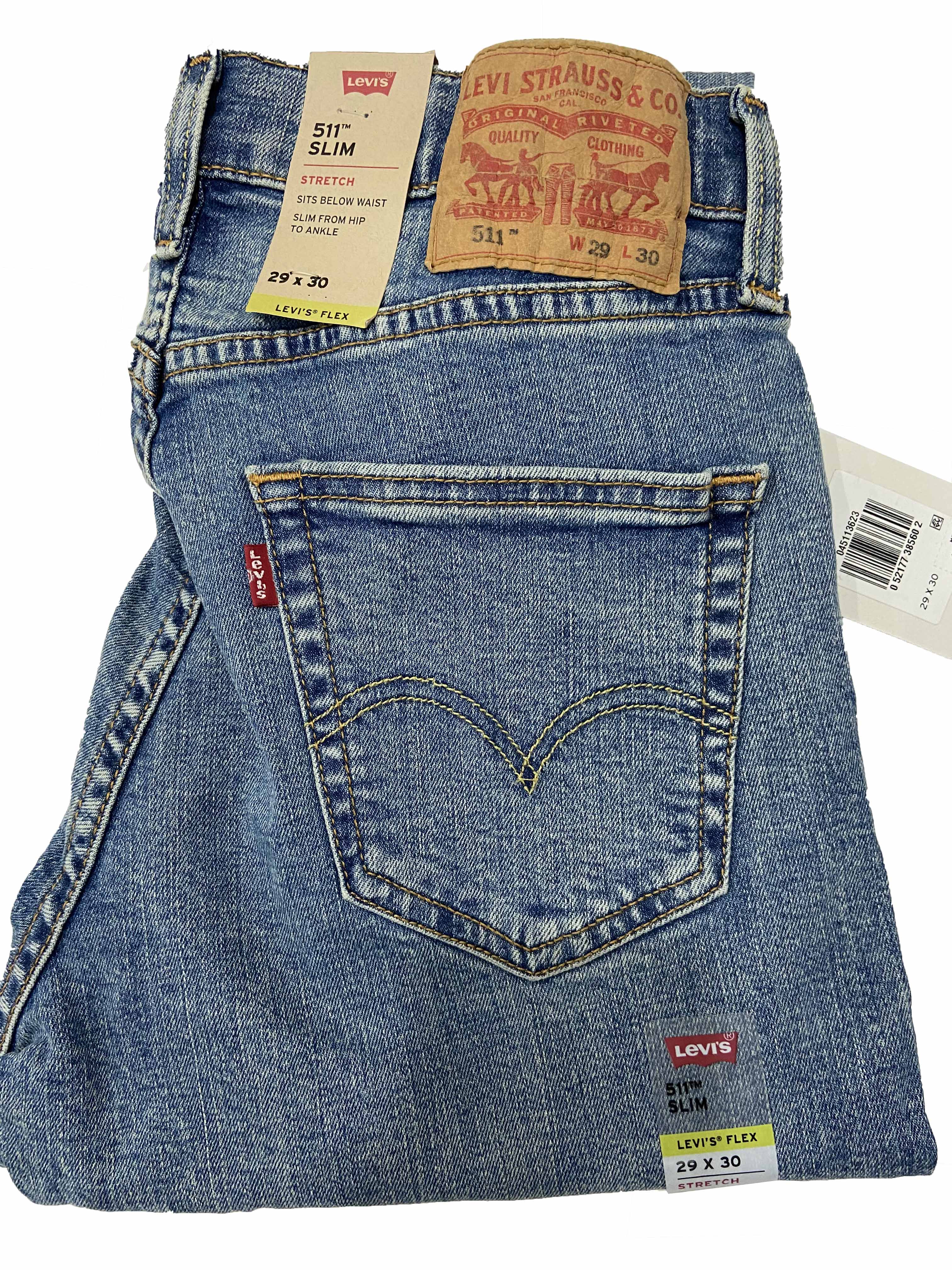 Quần jeans nam Levis 512 LV-US-J09 Slim Taper Fit Men Jean