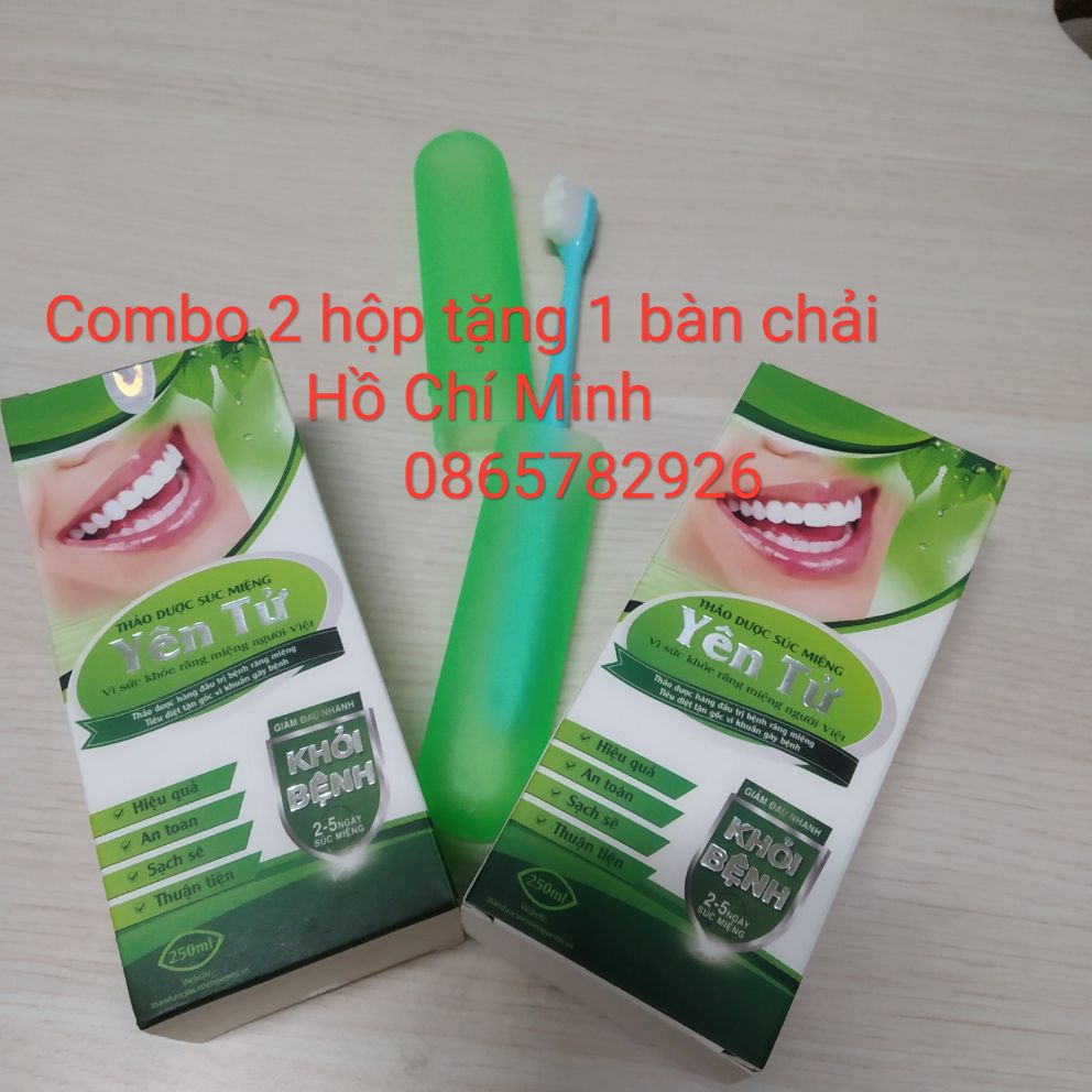 2 nước súc miệng yên tử 250ml