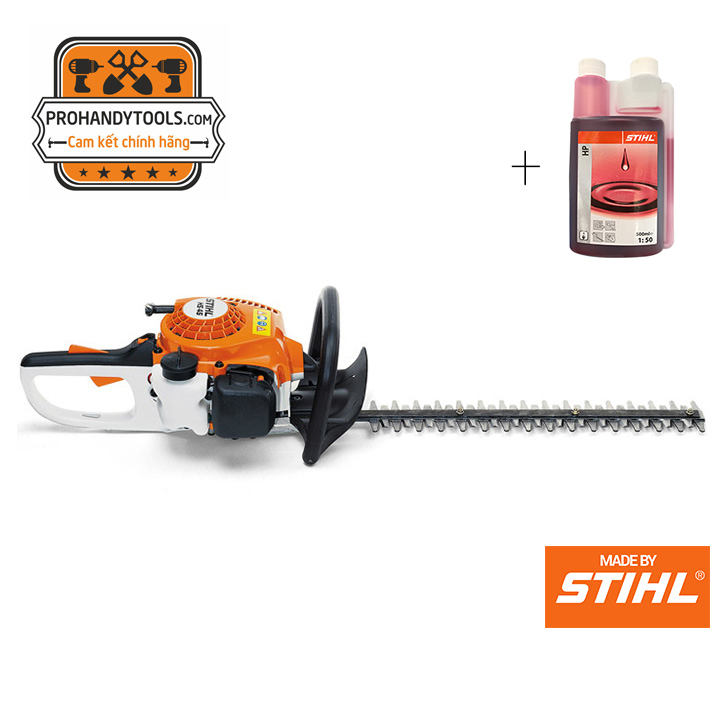 Máy cắt tỉa hs45 cắt tỉa hàng rào stihl - tặng nhớt stihl 500ml của đức