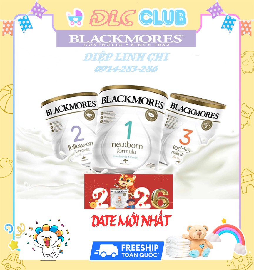 Sữa Blackmores hàng ÚC đủ số lon 900gram
