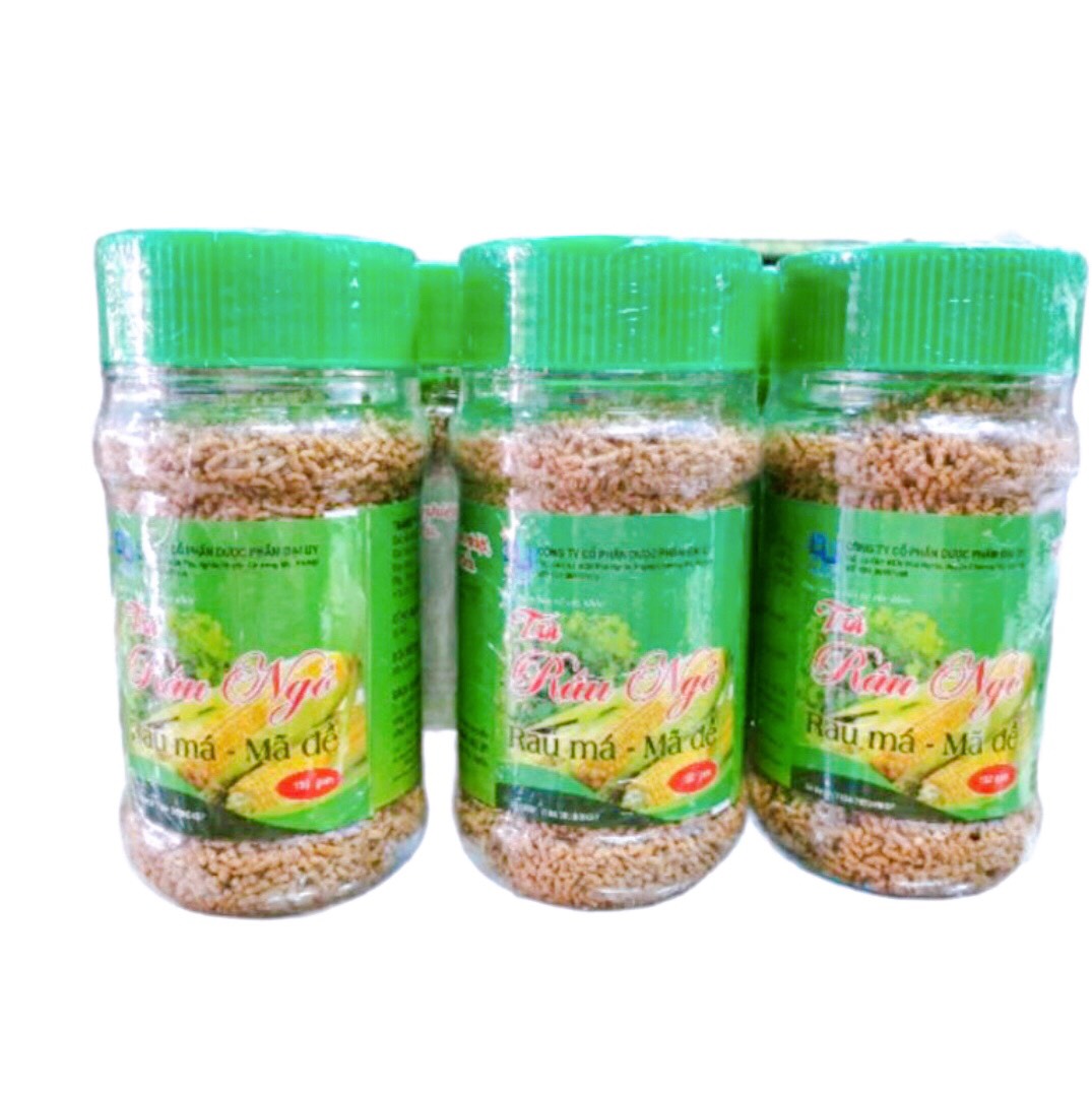 Combo 5 hộp Trà dâu ngô rau má mã đề Giúp thanh nhiệt, giải độc, lợi tiểu....