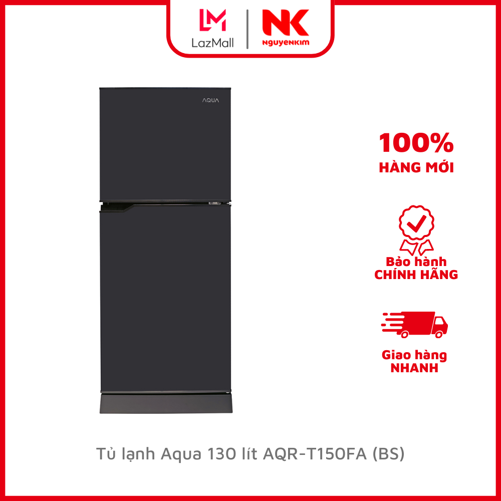 Tủ lạnh aqua 130 lít aqr-t150fa
