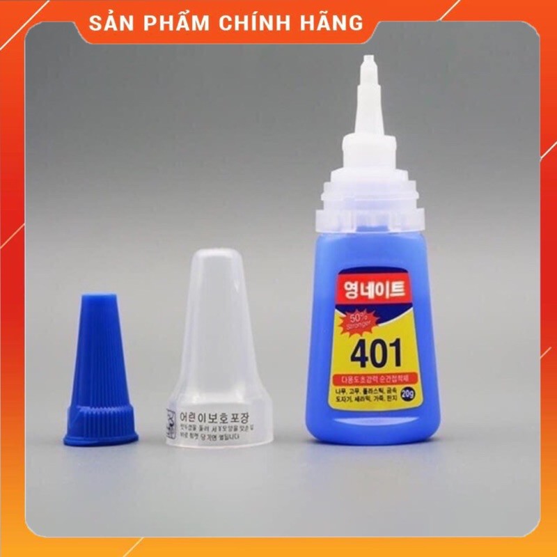 Keo 401 dán móng siêu chắc siêu bền