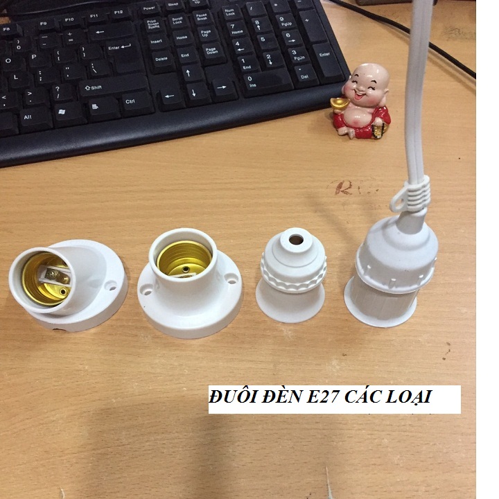 Đui đèn chống nước - đuôi đèn treo - đui gắn tường e27