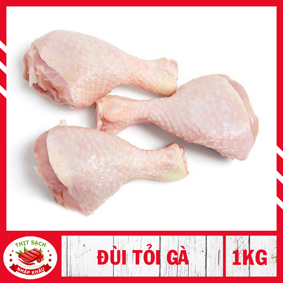 ( HỎA TỐC 2H - HCM ) đùi tỏi gà - Đùi lớn, thịt chắc ( 1Kg ) chế biến nhiều món ăn ngon