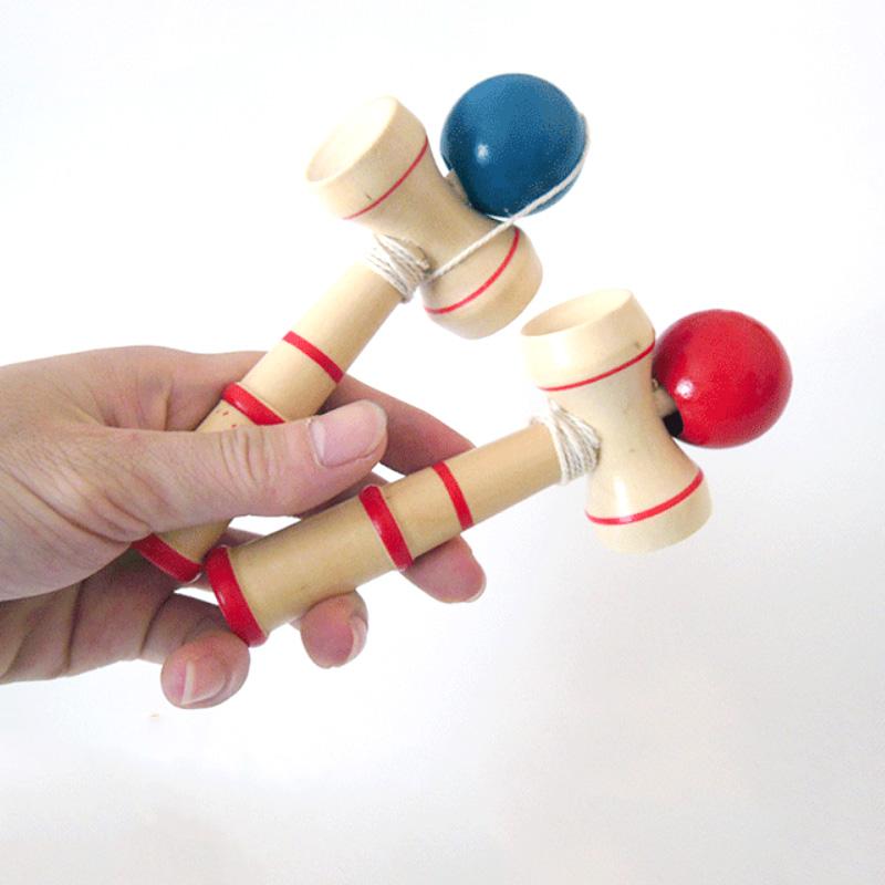 đồ chơi tung hứng kendama làm bằng gỗ tự nhiên, loại nhỏ dcg.kd3 (đường kính bóng d3cm) 8