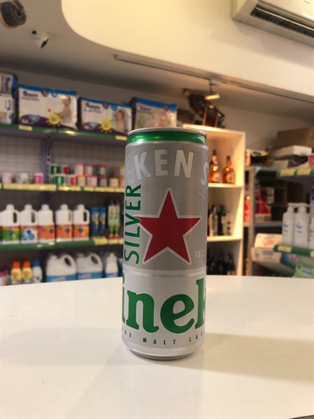 Bia Heineken Silver 330ml (Lon)
