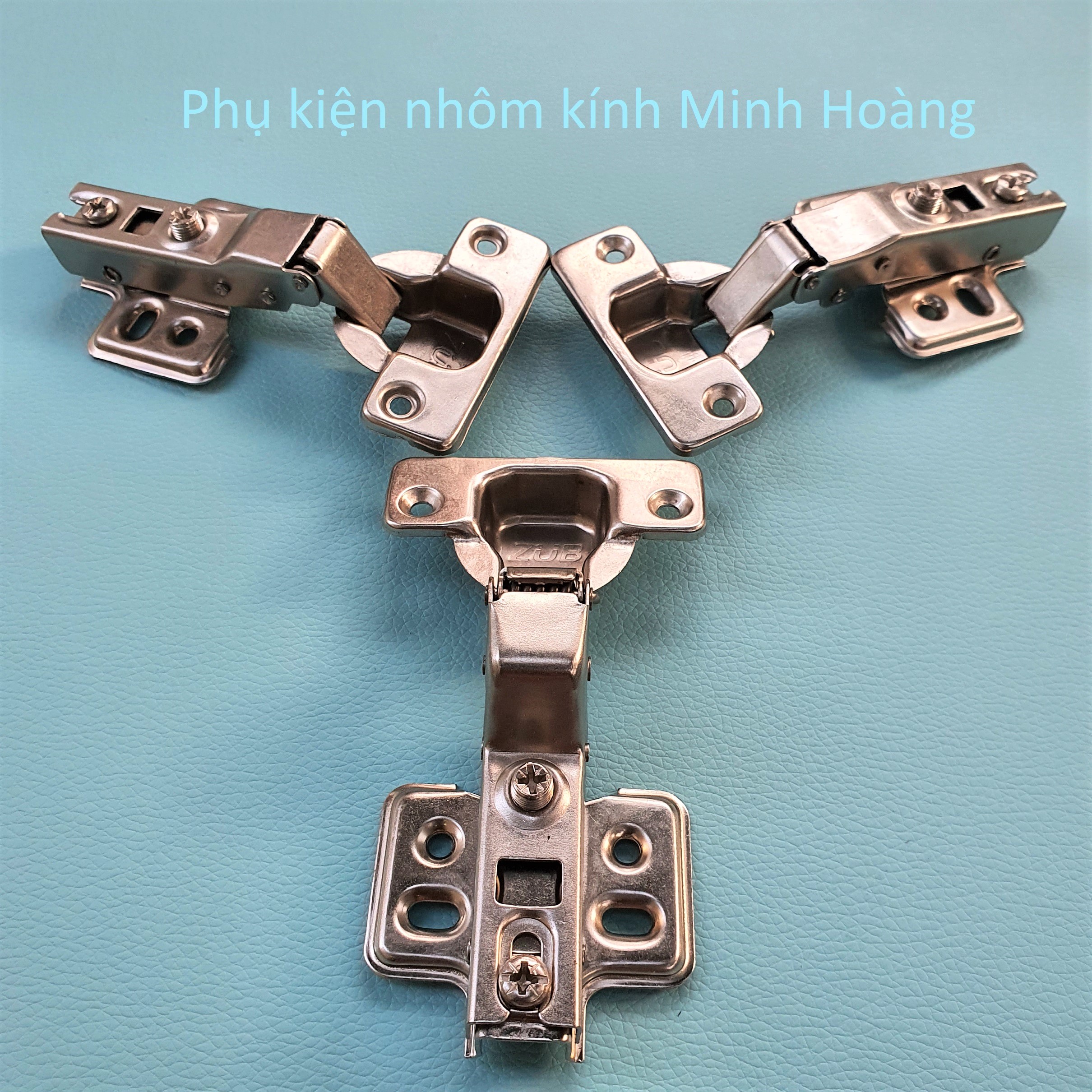 Bản lề bật hơi có giảm chấn, Bản lề cửa tủ giảm chấn hiệu ZUB