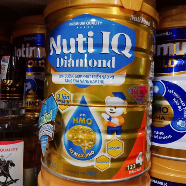 Sữa bột Số 4 Nuti IQ Diamond x 900gr