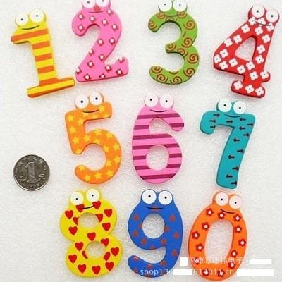 [HCM]Bộ Số Đếm Ngộ Nghĩnh Cho Bé - Có Nam Châm Để Dán Lên Bảng Hoặc Tủ Lạnh