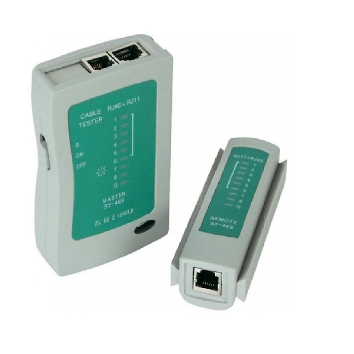 Hộp test mạng đa năng RJ11/45 trắng -xanh
