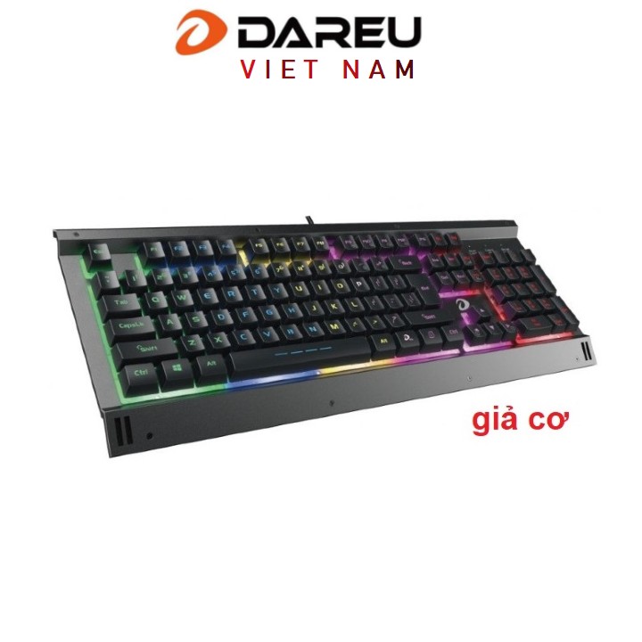 Bàn phím giả cơ Dareu LK145 Led 7 mầu- Mai Hoàng Phân Phối