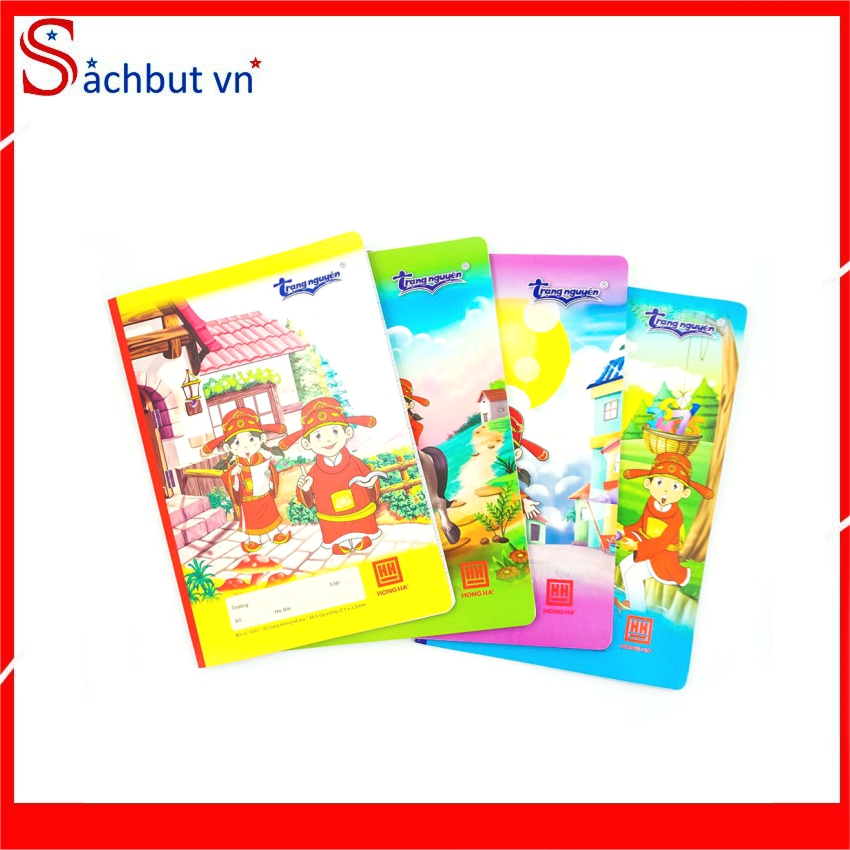Vở 4 Ô ly 80 trang School Trạng nguyên 0565 ( Hồng hà 0565) phù hợp cho học sinh tiểu học, tập viết chữ.