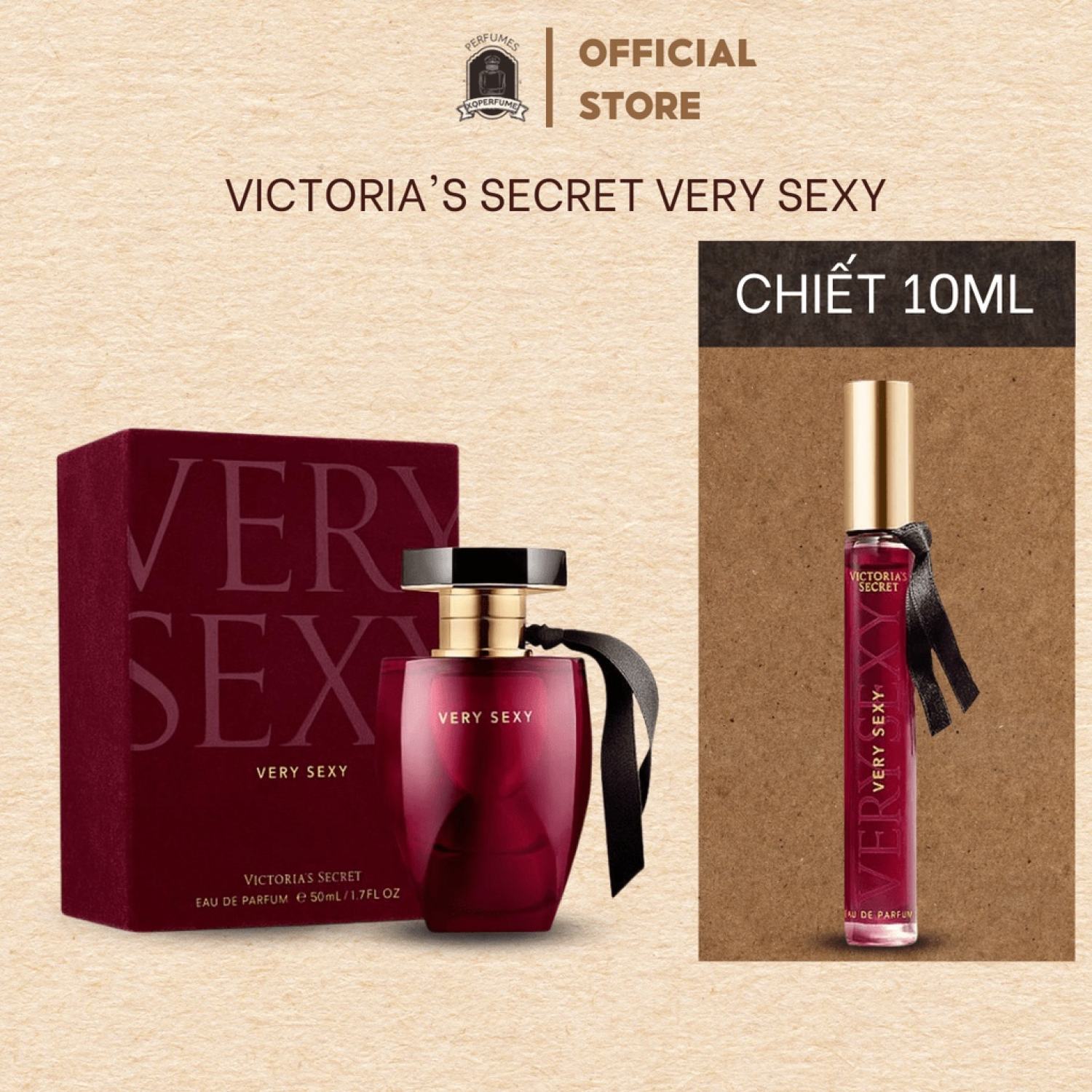 Nước Hoa Nữ Mẫu Thử Mini Chiết Vic.to.ri.a's Secret Very Sexy dùng thử chiết 10ml