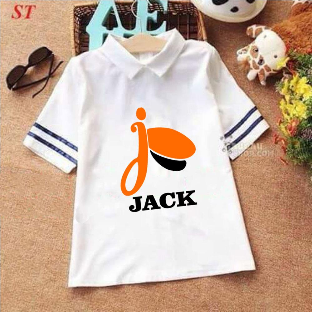 Áo Jack , Áo Jack cổ bẻ sơ mi tay lỡ cho fan đóm nhóm jack kicm - hàng giá rẻ in theo yêu cầu