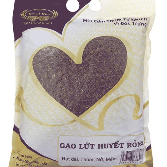 Gạo lứt huyết rồng đỏ dinh dương campuchia - đóng túi 2kg- combo 2/4/6 kg