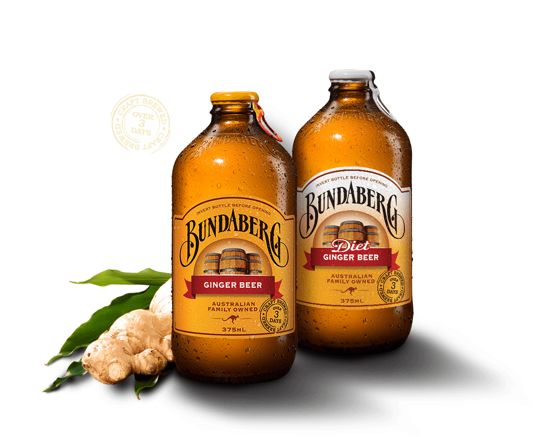 Nước Trái Cây Bundaberg Diet Gừng 375ml