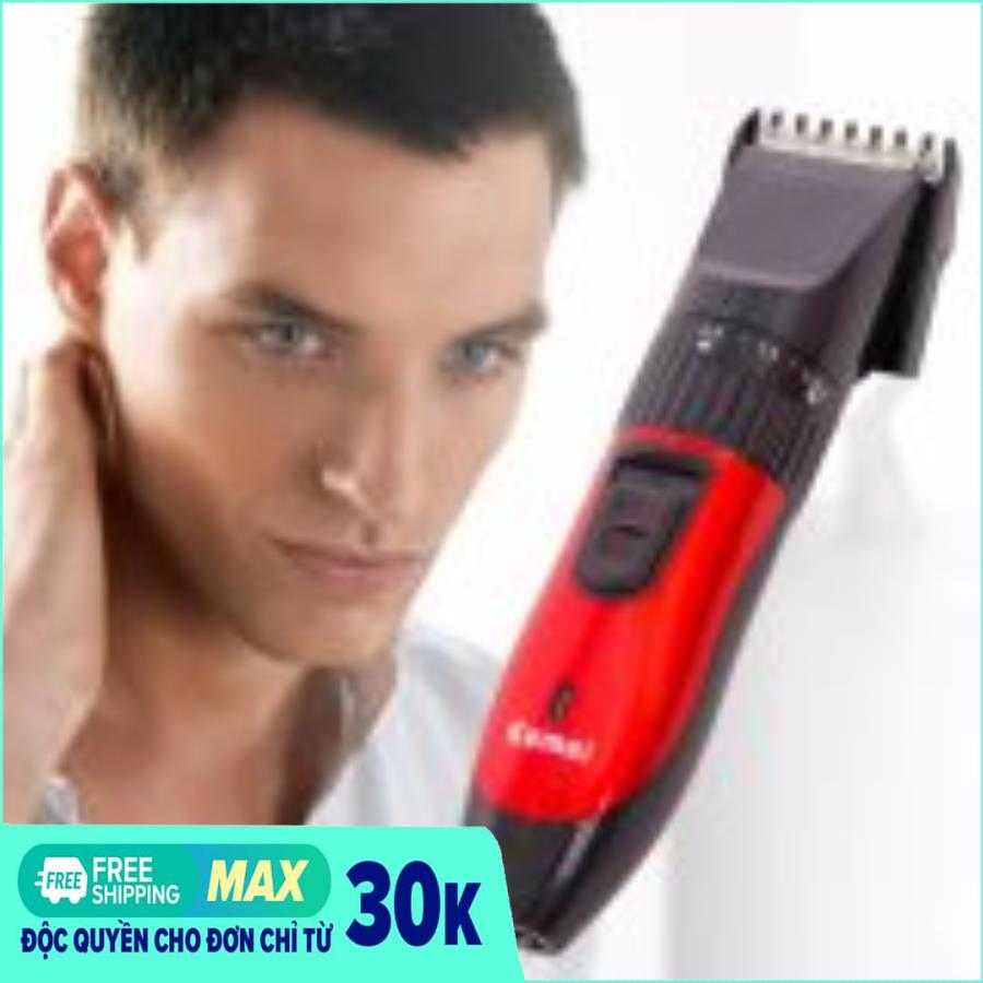 Tông đơ cắt tóc Kemei KM-730/tông đơ cắt tóc cho bé (Đỏ) [Siêu giảm giá]