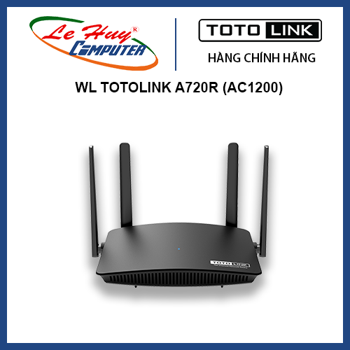 Router Wifi Băng Tần Kép AC1200 TOTOLINK A720R