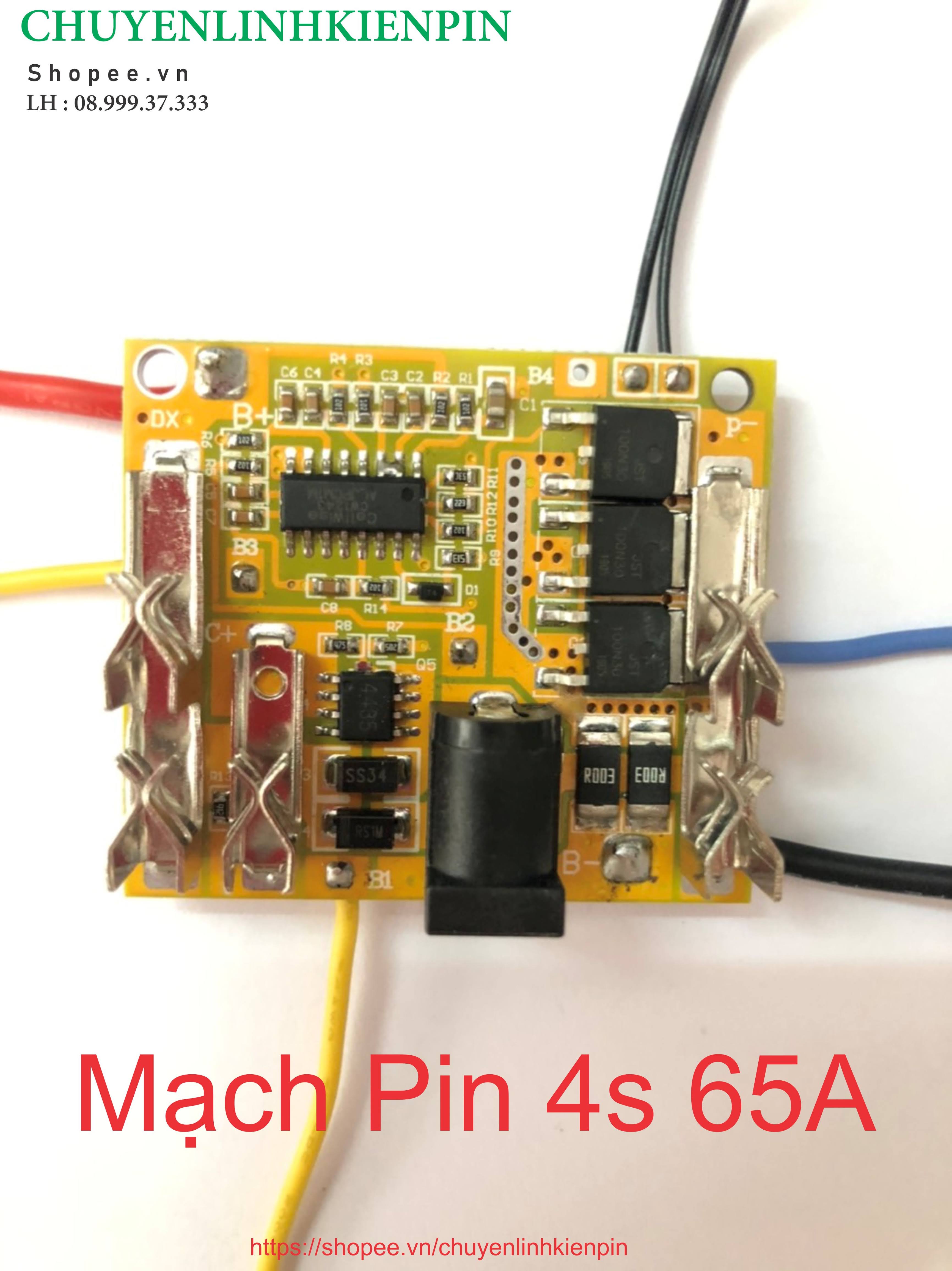 Mạch makita 4s 65a vàng