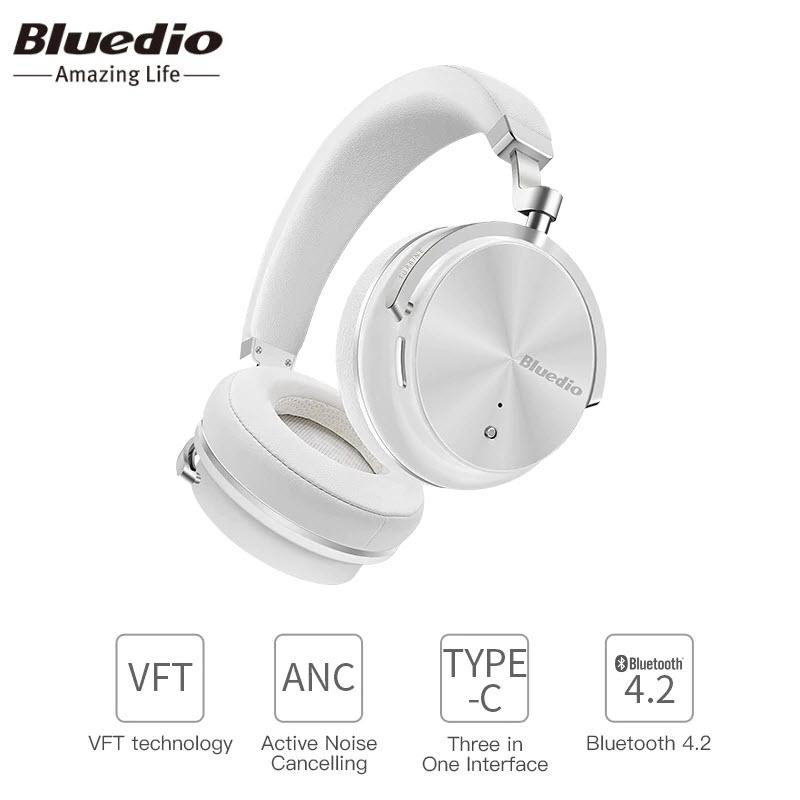 Tai nghe chống ồn Bluetooth Hifi Bluedio T4S - Bluedio T4S Active Noise Cancelling Wireless Bluetooth Headphones wireless Headset with microphone for phones