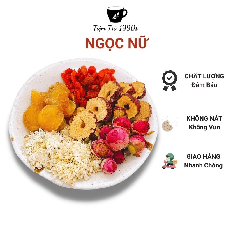 Trà Ngọc Nữ Tiệm Trà 1990s - Trà Thanh Nhiệt , Giảm Mụn ( Shop Chụp Ảnh Thật 100% )