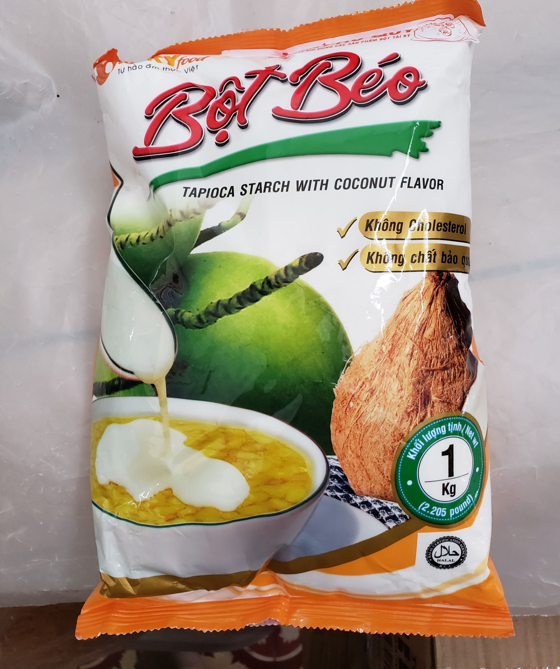 1 kg bột béo nước cốt dừa