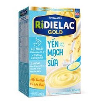 Bột ăn dặm ridielac gold yến mạch sữa – hg 200g