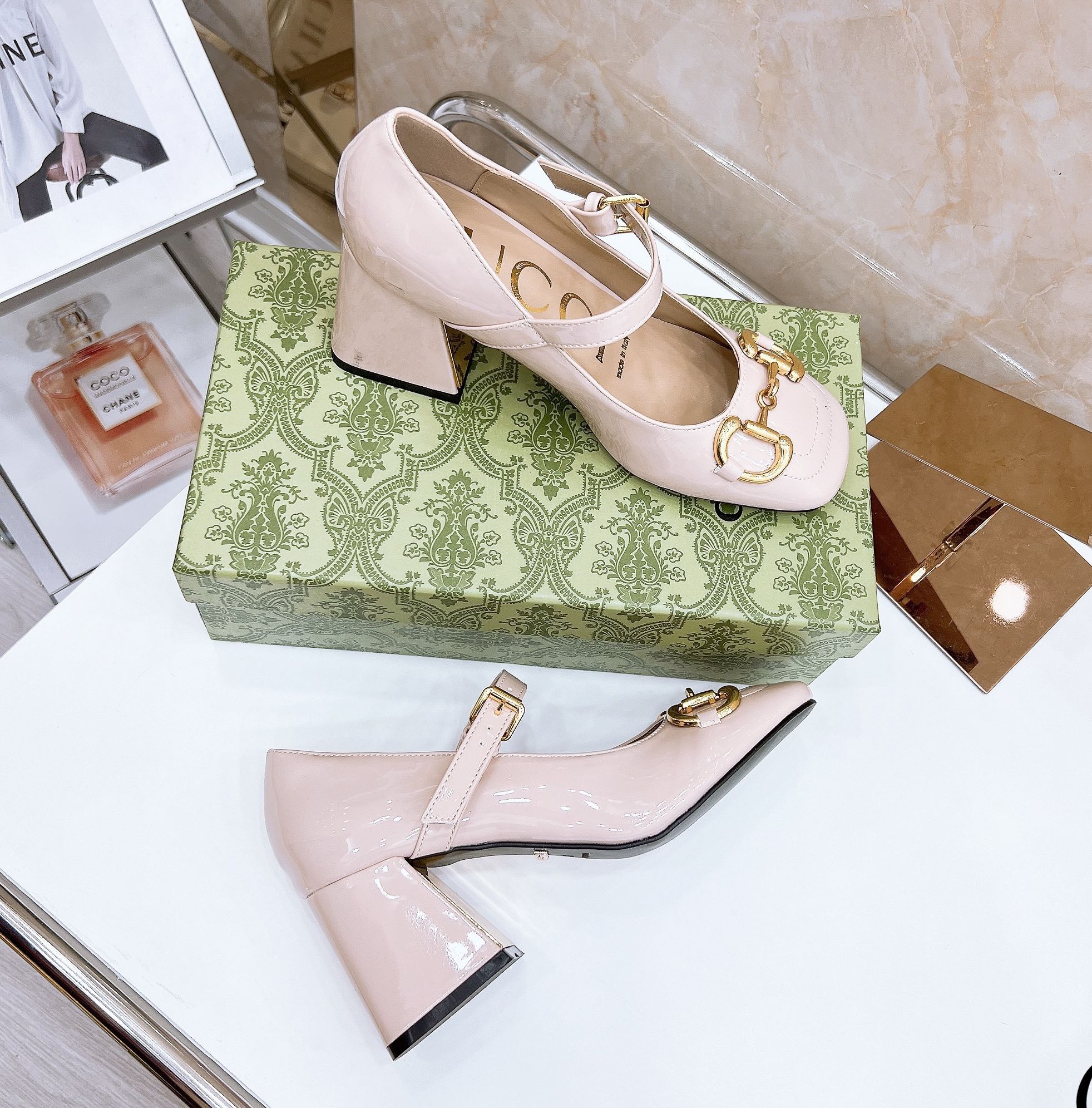 Sandal cao gót quai ngang về dáng mới đẹp quá!!
