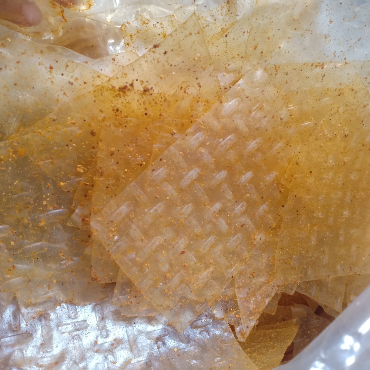 Bánh Tráng Muối Nhuyễn Xì Ke Vàng Tây Ninh 100g Loại Cay Siêu Ngon (NCFOOD)