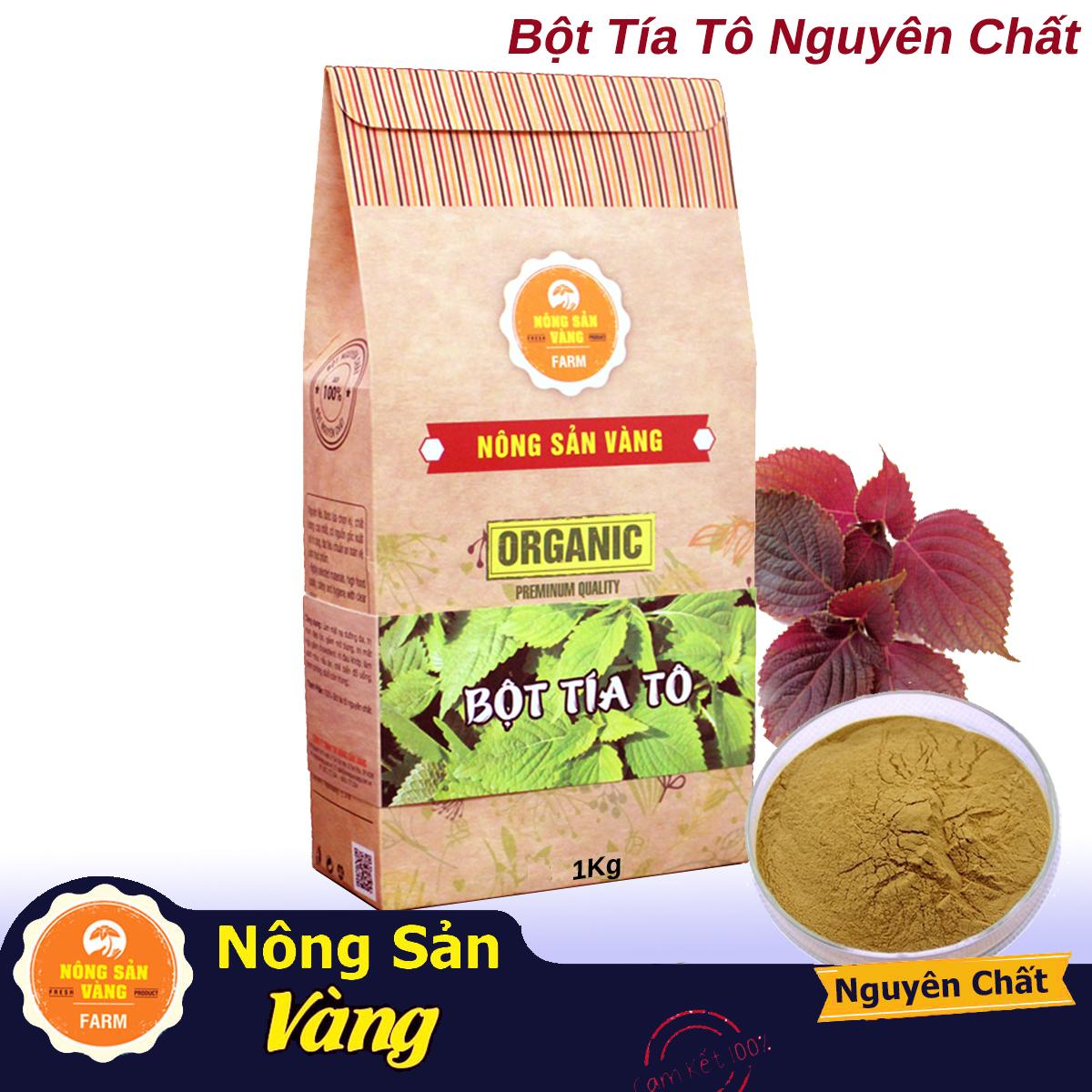 [HCM]Bột Tía Tô Nguyên Chất Cao Cấp Dưỡng Da 1kg  - Nông Sản Vàng