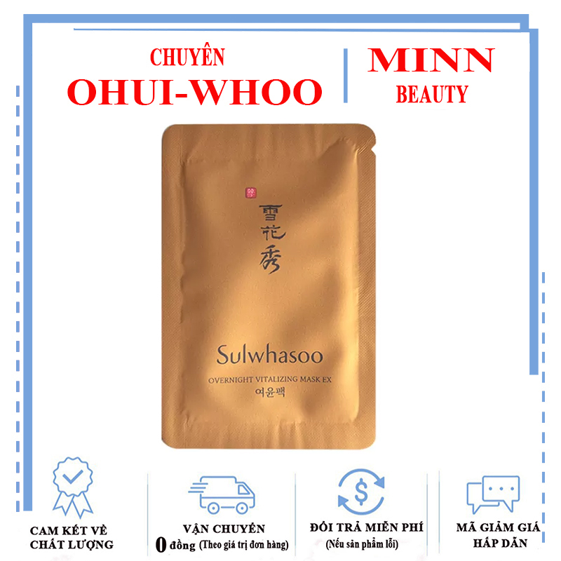 Sample Mặt Nạ Ngủ Nuôi Dưỡng Da Sulwhasoo Overnight Vitalizing Mask EX