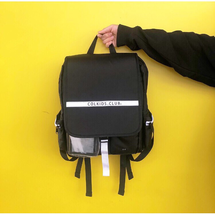 Balo Phượt, Balo Du Lịch Độc Đáo, Balo thời trang Balo Đi Học, Balo COLKIDS BACKPACK SS3 Phản Quang Unisex Cao Cấp SIze Lớn