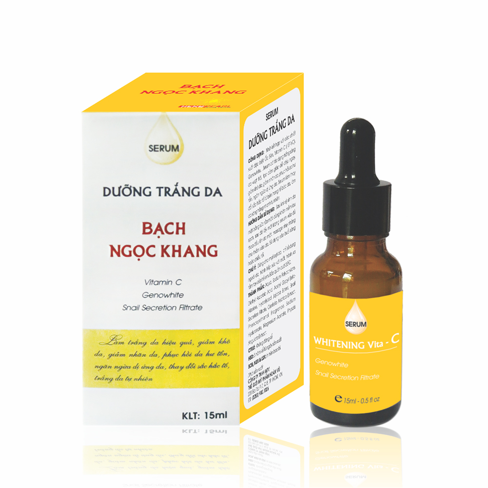 [HCM]Serum dưỡng trắng da Bạch Ngọc Khang 15ml