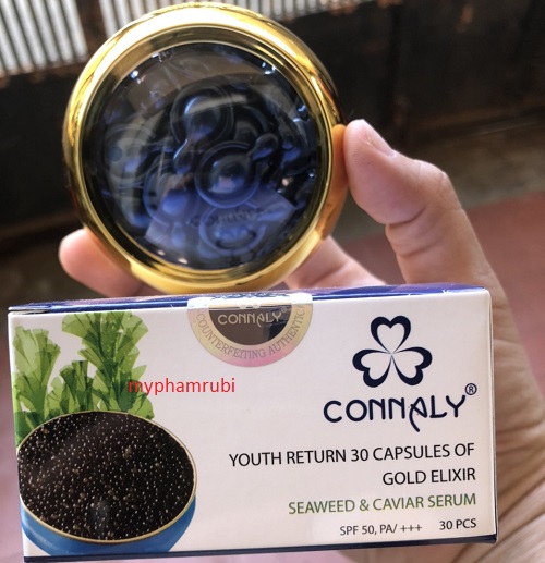 Viên dưỡng da & Mụn Connaly (Tinh chất Tảo Biển & Trứng Cá Muối)