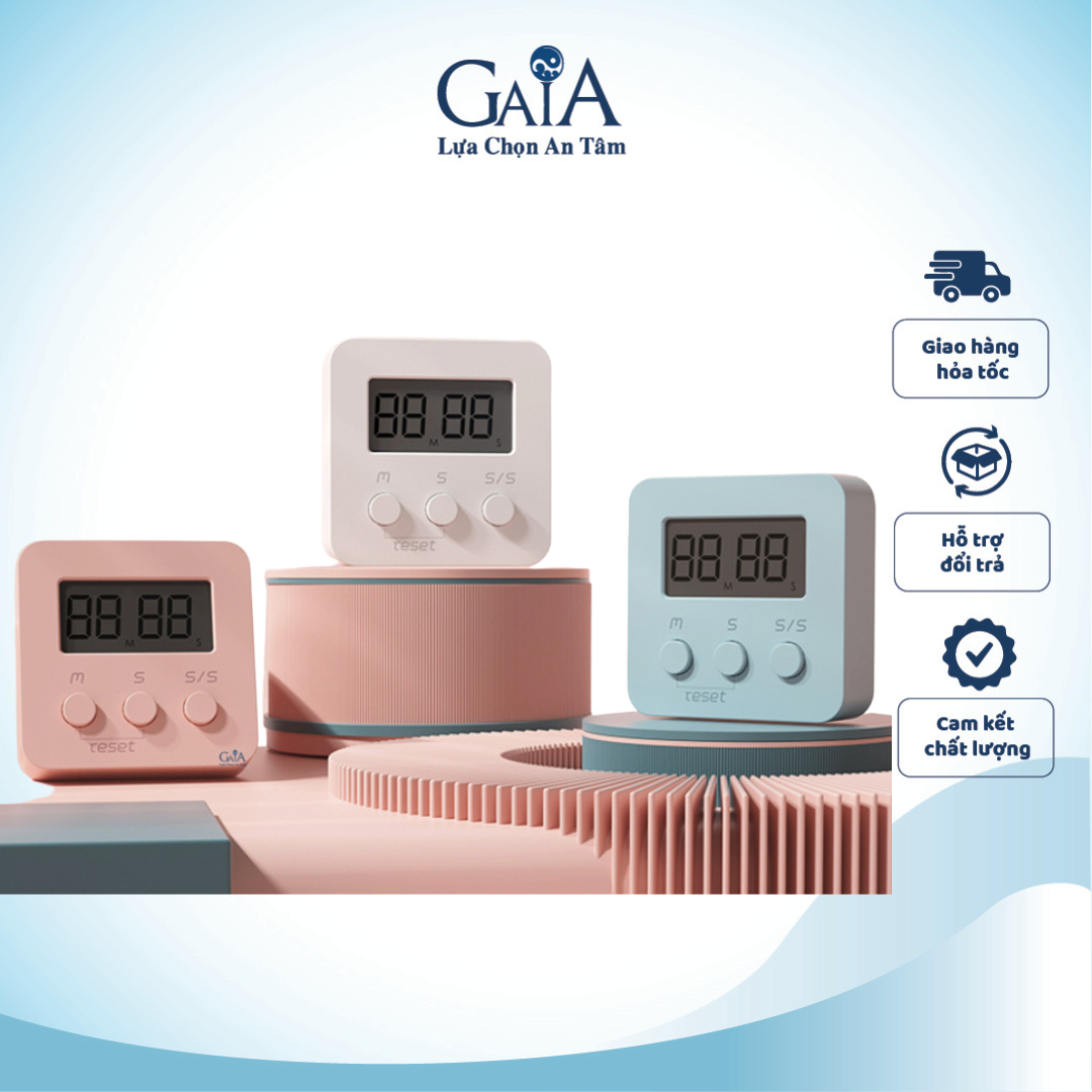 Đồng hồ hẹn giờ nấu ăn - nhắc hẹn giờ tiện dụng khi bạn nấu ăn