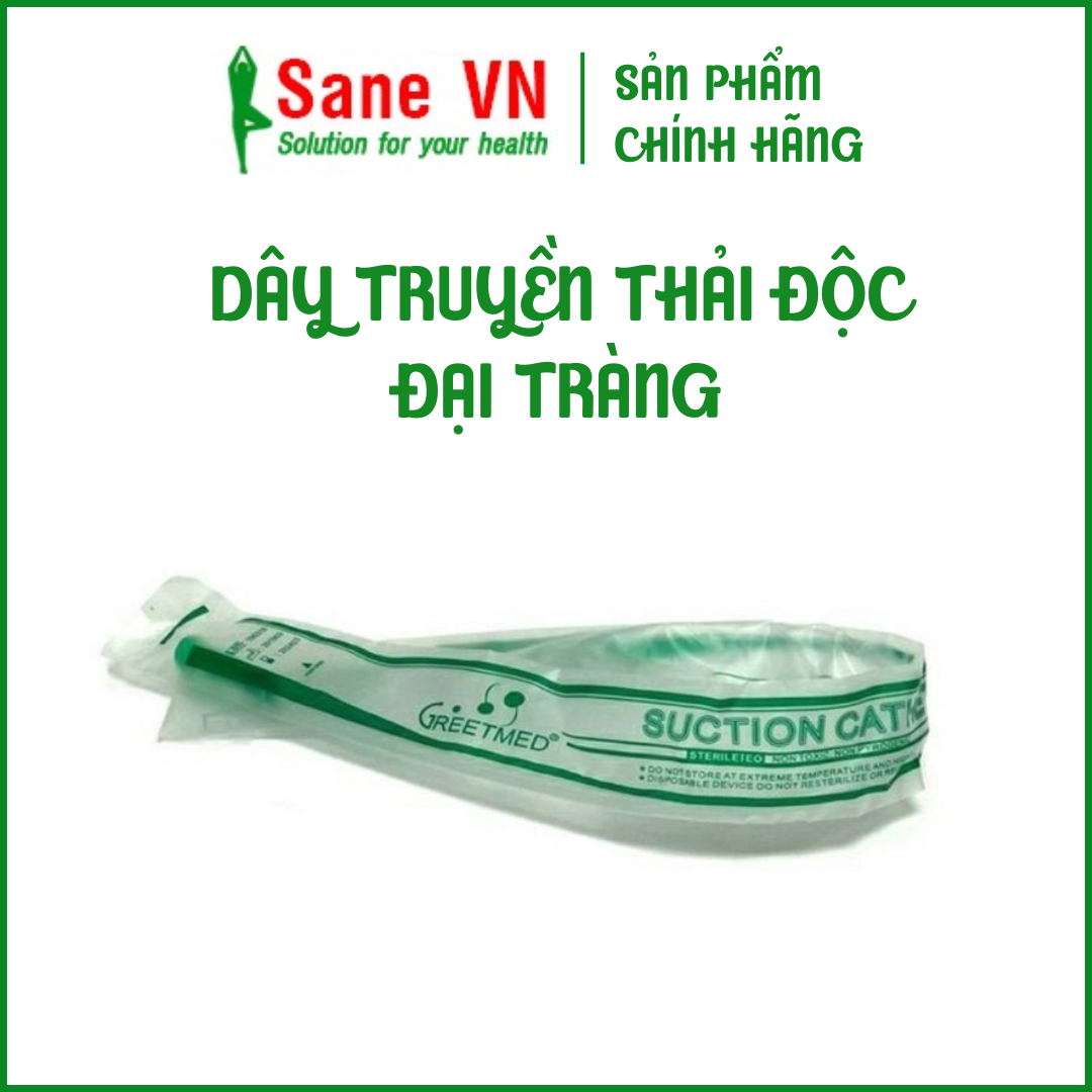 Dây truyền thải độc đại tràng SANEVN dây truyền thải độc cà phê thụt tháo đại tràng nên thay túi sau 5 lần sử dụng