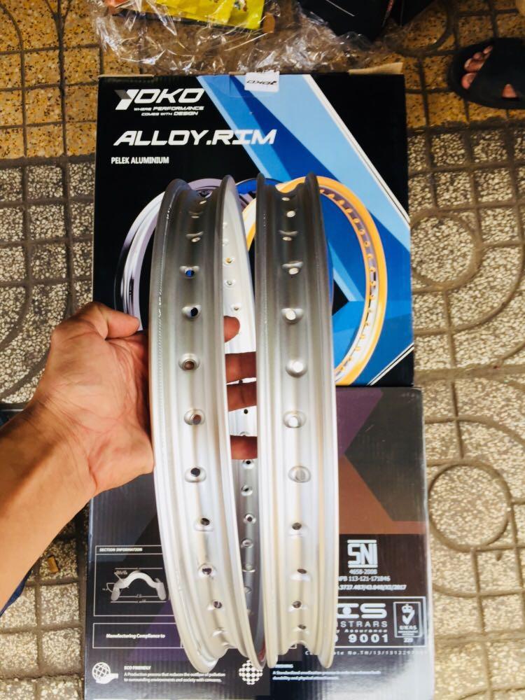 niềng nhôm Yoko 1.40-1.60=giá bán 1 cặp