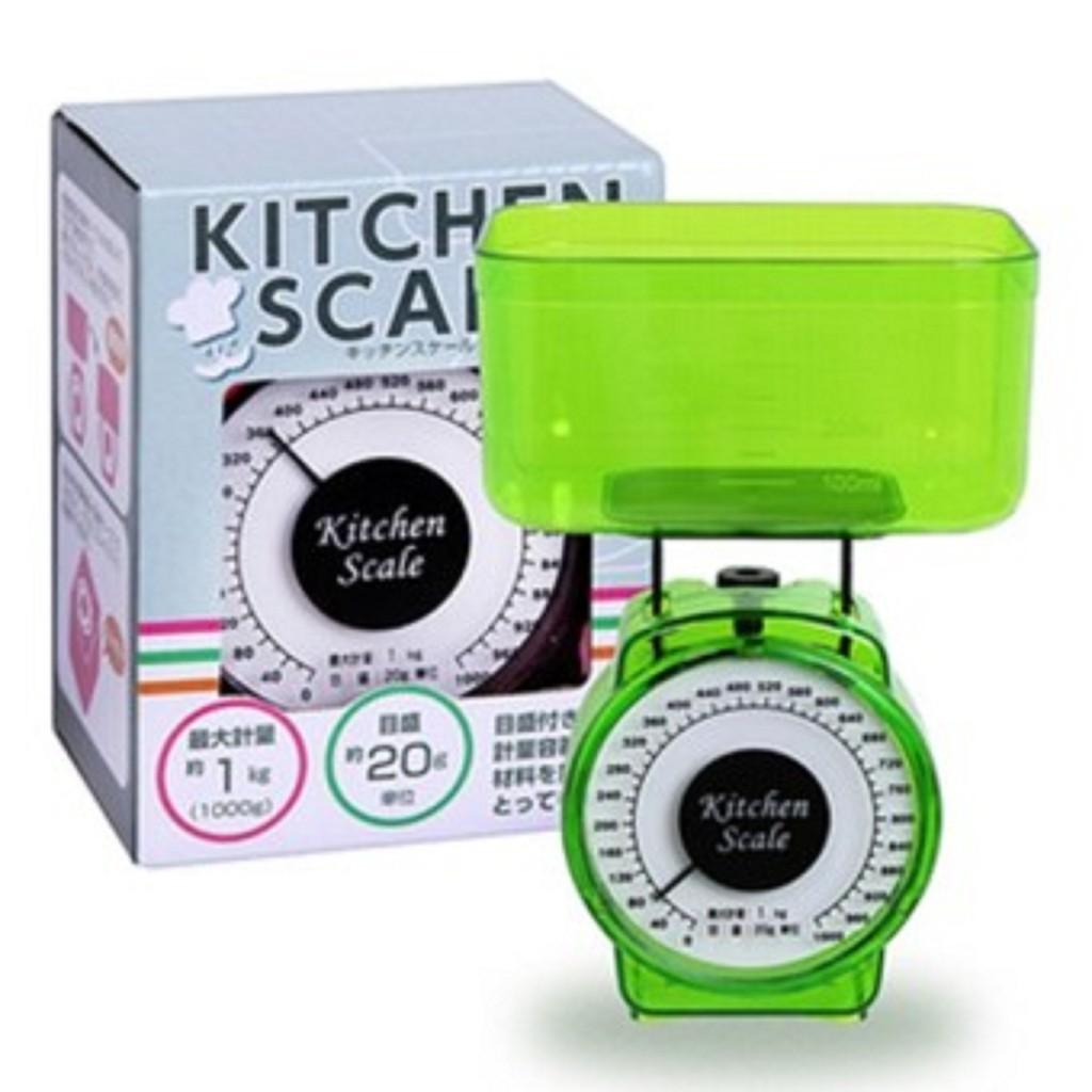 Cân tiểu ly nhà bếp kitchen scale 1kg hàng xuất nhật nhỏ gọn tiện lợi chính xác