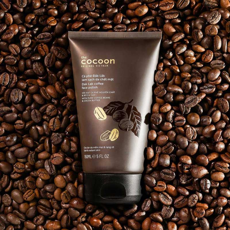 Tẩy tế bào chết da mặt cocoon cà phê đắk lắk 150ml