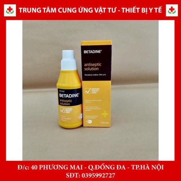 Dung dịch Betadine sát trùng vết thương 30ml - 125ml