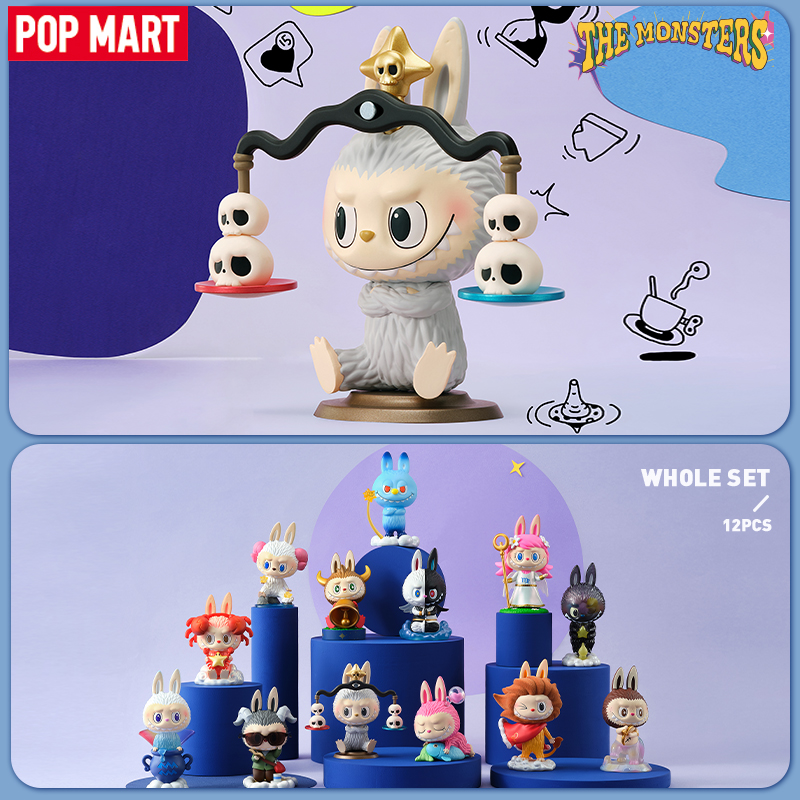 Pop mart the monsters constellation series figures blind box