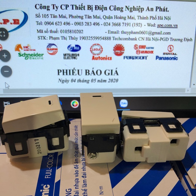 Công tắc 1 chiều panasonic wide wev5001sw