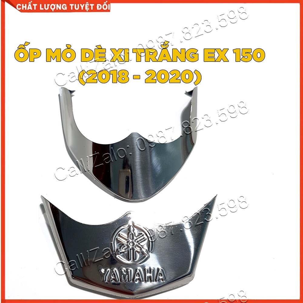 Ốp mỏ dè trước sau ex 150 𝐆𝐈𝐀́ 𝟏 𝐂𝐀̣̆𝐏 , bọc mũi dè exciter 150, ốp mũi dè ex 150